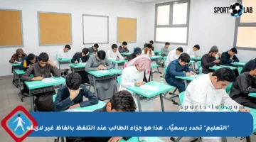 “التعليم” تحدد رسميًا.. هذا هو جزاء الطالب عند التلفظ بألفاظ غير لائقة